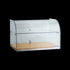 Exquisite Two Tiers Curved Glass Ambient Cake Display – Natural Oak - CD45-O